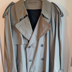 Vintage Harry Rosen Sedgwick Classic Mens Trench Coat – Size 44 Large / XL